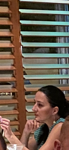 Jimmy and smoke show with 80 year old man in Ritzy Palm Beach Restaurant who is hot enough to get a shout out in this webpage.